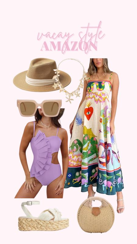 Amazon Vacation Style 🏝️👙💖☀️

Amazon fashion / summer fashion / summer outfit ideas / vacation outfits / trendy dress / summer accessories 

#LTKSeasonal #LTKSwim #LTKTravel