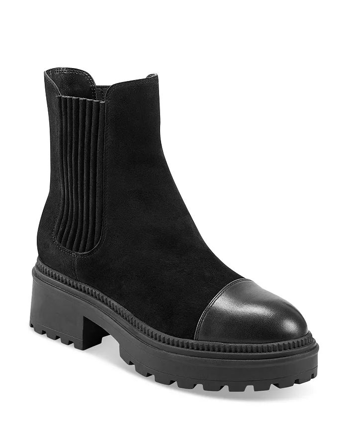 Women's Almond Toe Stretch Platform Booties | Bloomingdale's (US)