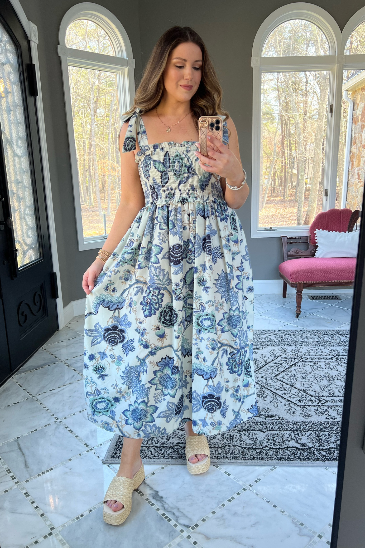Summer dress, spring dress, floral dress, maxi dress, midi dress, Mother’s Day dress, Easter dress, shoulder tie dress, tie shoulder dress, blue dress, flowy dress, sundress, vacation dress, resort wear, resort outfit, vacation outfitt 

#LTKstyletip #LTKfindsunder50 #LTKtravel