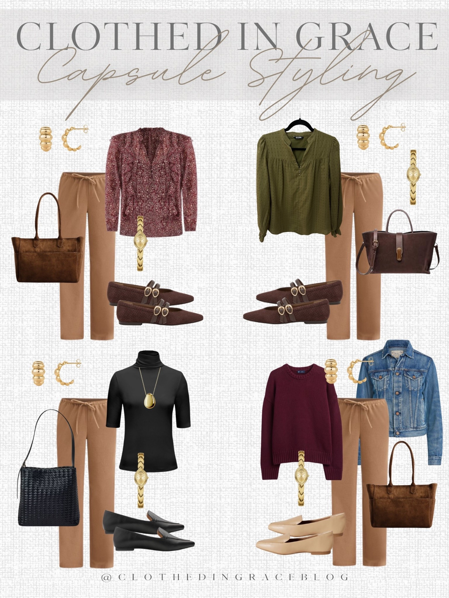 Fall Capsule Wardrobe Styling 