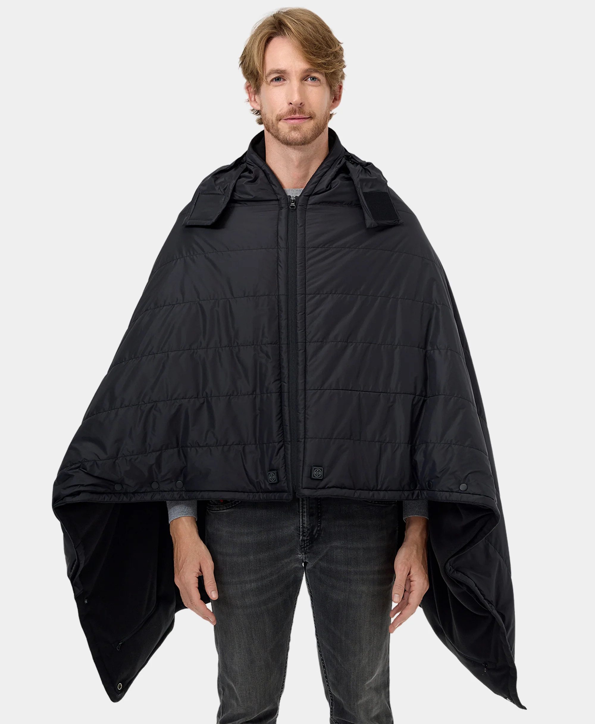 Heated Dual Control Poncho Blanket | ororo | ORORO