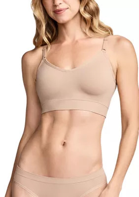 Jockey Women's SeamfreeÂ® Back Smoothing V-Neck Bralette, 2XL | Belk