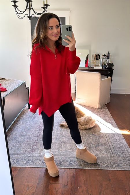 The perfect pop of red for Valentine’s Day! Cozy Valentine’s outfit inspo from Amazon! 

#LTKfindsunder50 #LTKstyletip #LTKMostLoved