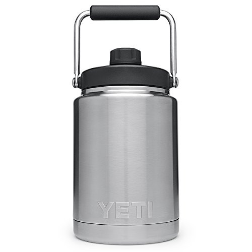 YETI Rambler Vacuum Insulated Stainless Steel Half Gallon Jug with MagCap, Stainless Steel | Amazon (US)