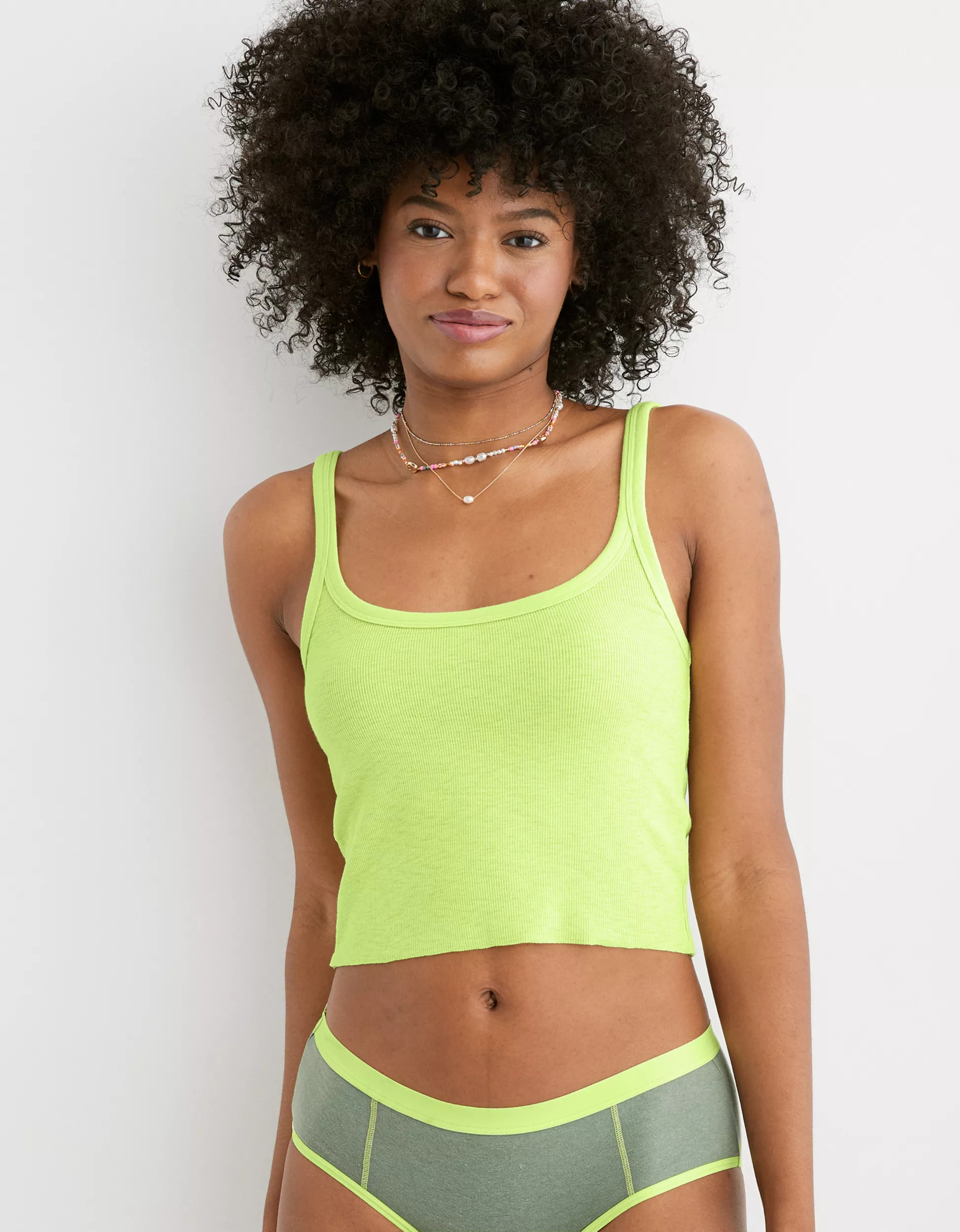 Aerie Cropped Tank Top | Aerie