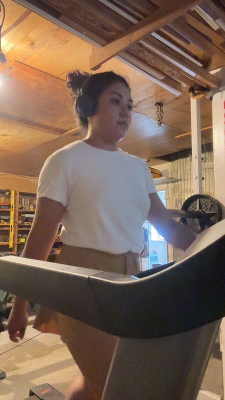 I am walking on my treadmill, but I linked a walking pad that you can put under your desk to get your steps in while you work. It’s currently on sale and it has amazing reviews. I also linked my favorite headphones from JBL. They have amazing quality. I’ve had mine for more than a year and they also come in white pink and black. I will also link my favorite workout shorts. This color is no longer available since it was from last year, but I linked it in so many other colors and I am wearing a size small. Although you can’t see, I am wearing my Nike V2K sneakers and they are true to size. They are so stylish for running sneakers.

Her Current Obsession, activewear, gym equipment, active lifestyle, Target shorts, JoyLab shorts, fitness outfit 


#LTKVideo #LTKActive #LTKFitness