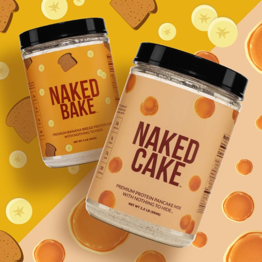 Naked Bake - Banana Bread Mix, Multi Purpose Protein Powder For Baking, Shakes, Pancakes & More, 15g | Amazon (US)
