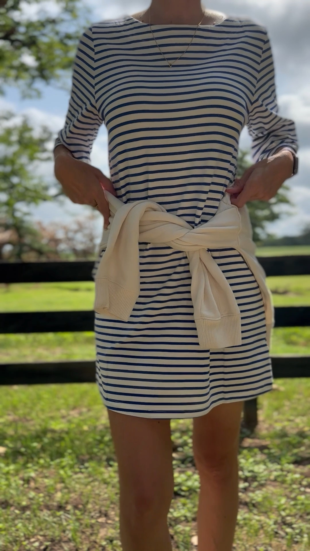 In love with this little striped dress from Amazon, wearing size small. Summer dress, Amazon dress, Amazon outfit, Amazon, summer outfit, blue, and white striped dress, mint dress, Nantucket dress, Cape Cod dress, summer vacation, summer wardrobe, Callie Glass.

#LTKSummerEdit #LTKFindsUnder50 #LTKSeasonal