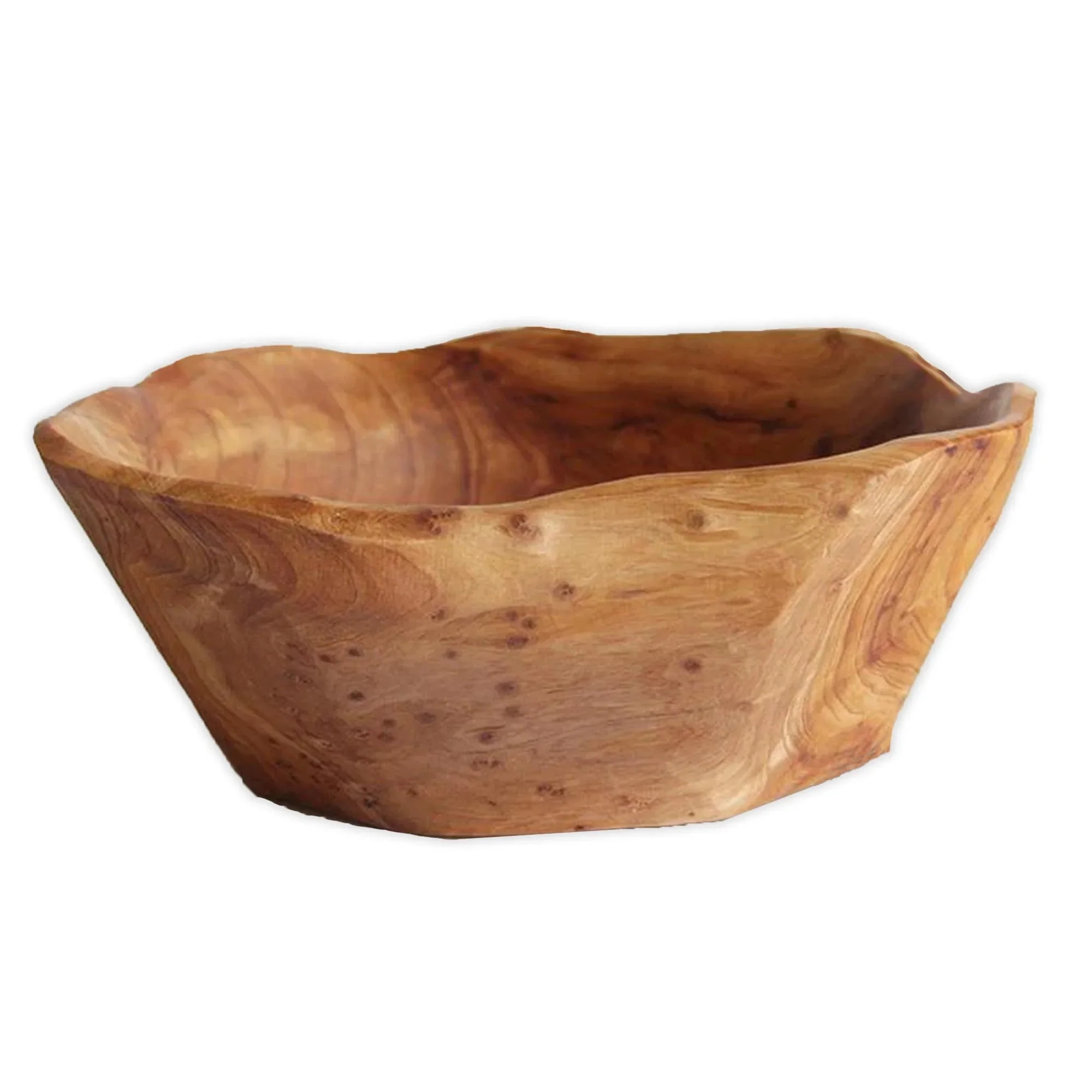 Asian Cypress Wooden Bowl | Walmart (US)