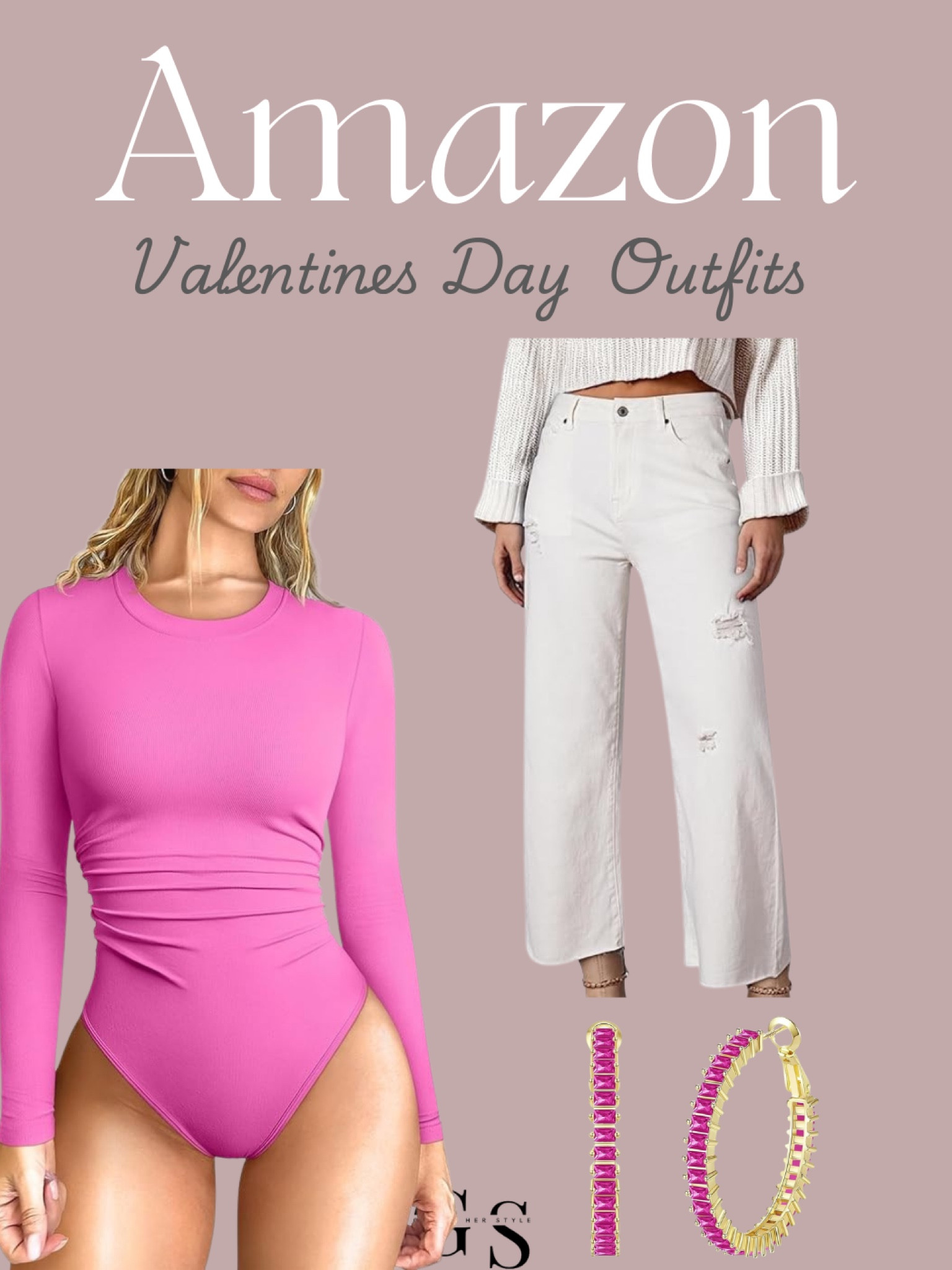 Valentine’s Day outfit for her from Amazon

Valentines, Valentine’s Day outfit, pink pants, vday, date night, heels white top, amazon fashion, amazon style, amazon outfit idea, winter outfits, teacher outfit, workwear 
#valentines #valentinesdayoutfit #amazonoutfit #amazonfashion

#LTKSeasonal #LTKFindsUnder50 #LTKStyleTip