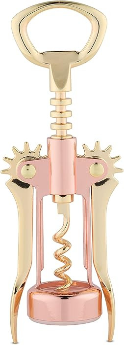 Twine Winged Corkscrew Wine Opener, Versatile Bottle Opener for Beer and Soft Drinks, Stainless S... | Amazon (US)