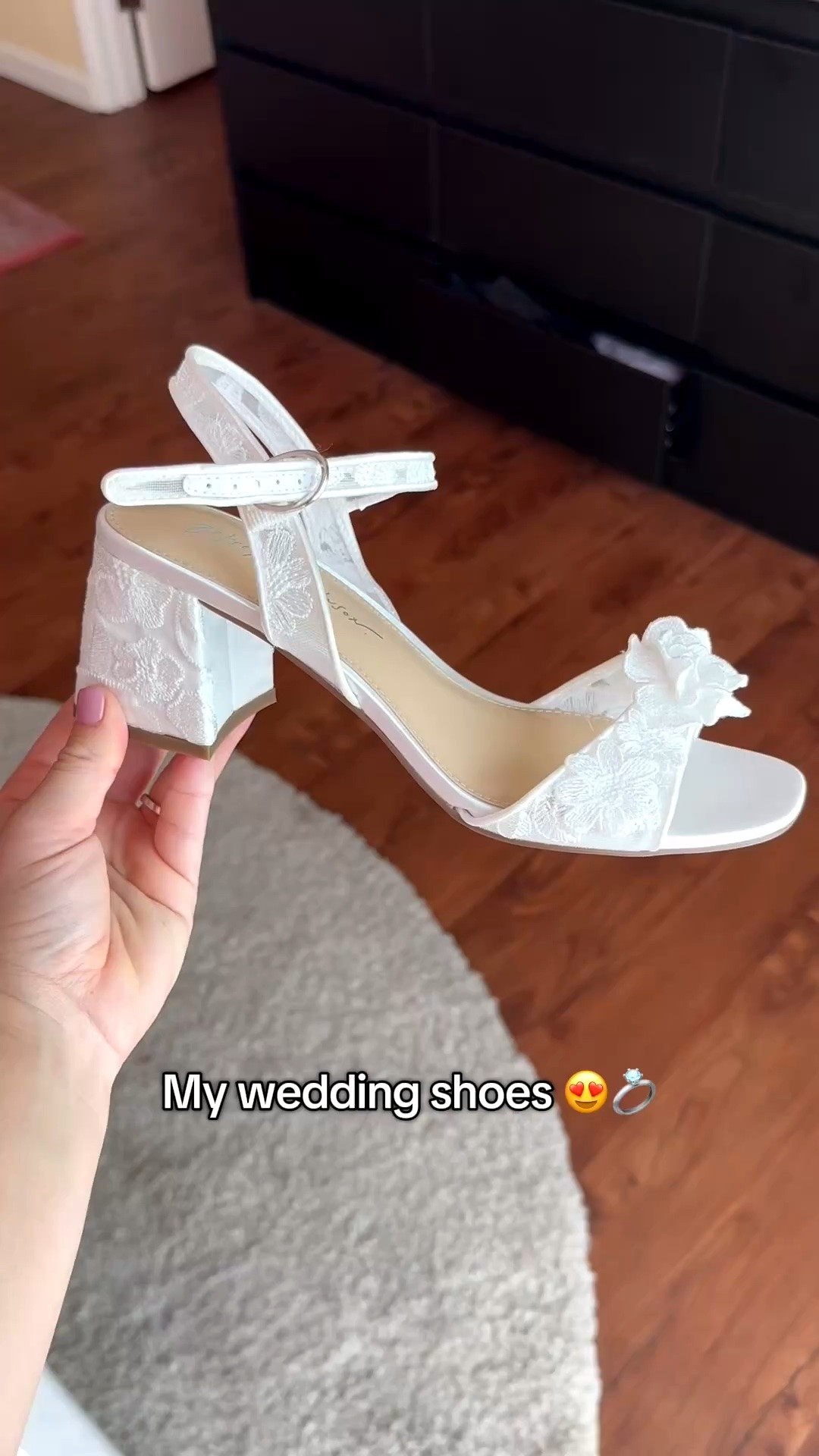 My wedding reception shoes 😍 I love these Betsey Johnson white heels! Perfect for any brides 👰‍♀️

#LTKootd