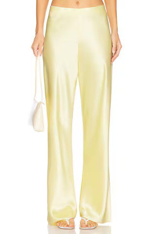 Bristol Mid Rise Pant in in Yuzu | Revolve Clothing (Global)