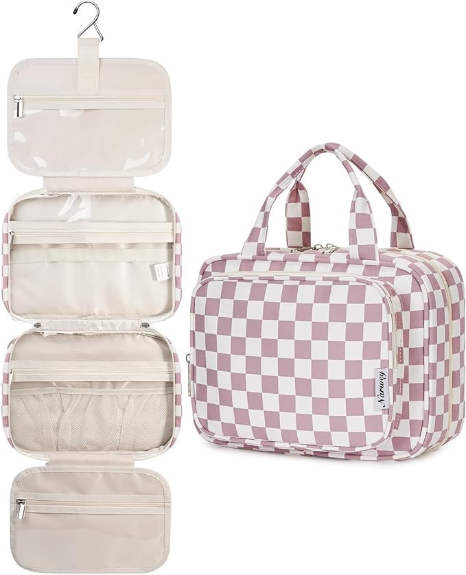 Narwey Hanging Toiletry Bag for Women Travel Makeup Bag Organizer Toiletries Bag for Travel Size ... | Amazon (CA)