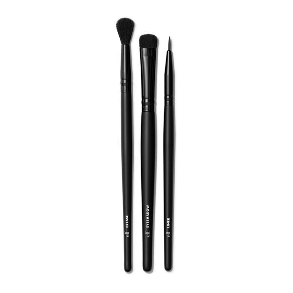 e.l.f. Cosmetics No Budge Brush Trio - Vegan and Cruelty-Free Makeup | e.l.f. cosmetics (US)