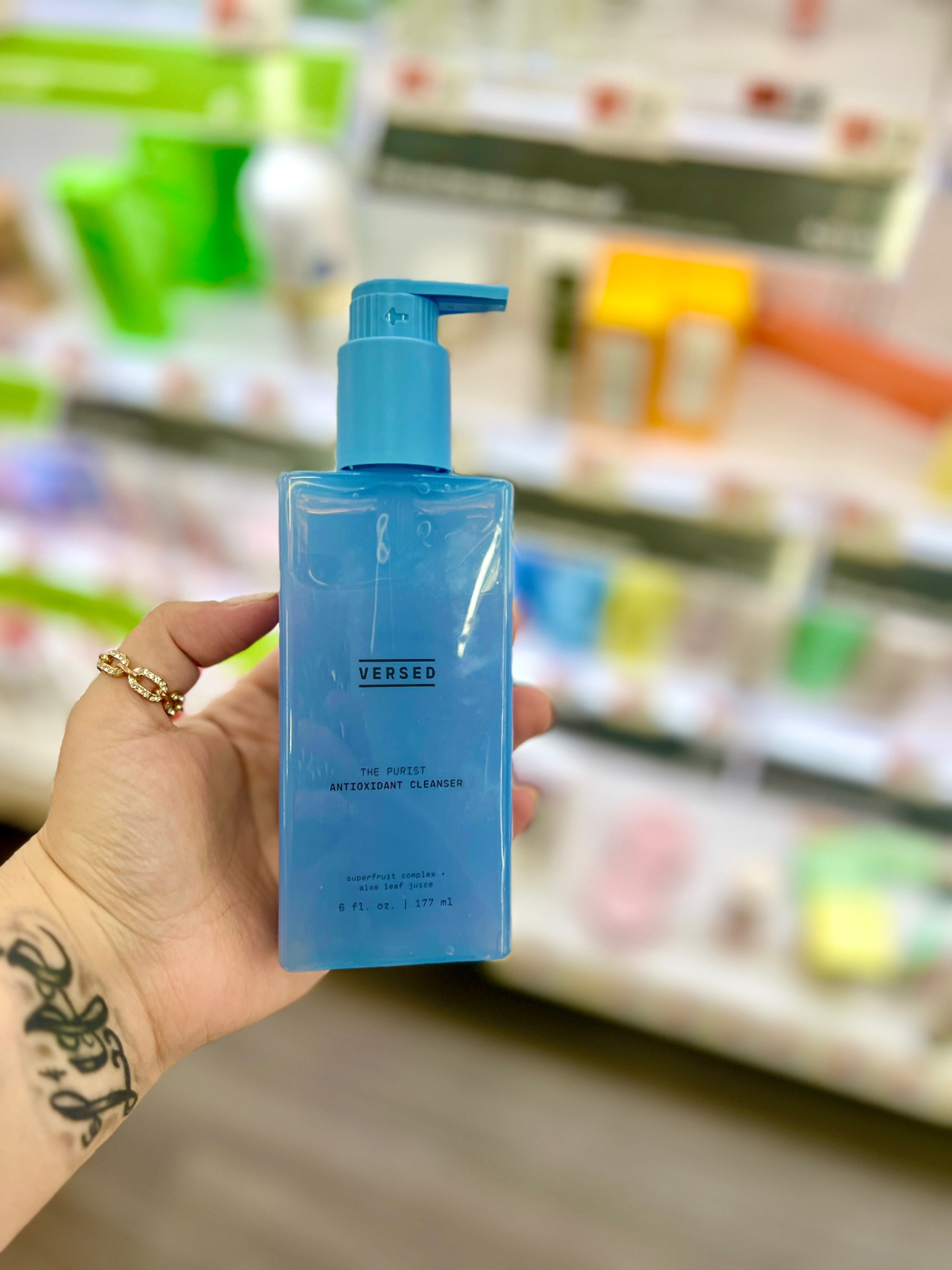 Versed The Purist Antioxidant Face Cleanser - Unscented - 6 fl oz- I just tried this and love it!! It makes your face feeling so clean! Multiple dicounts available 
$2off coupon in the Target app, and spend $30 get $5 

#LTKxNSale #LTKStyleTip #LTKBeauty