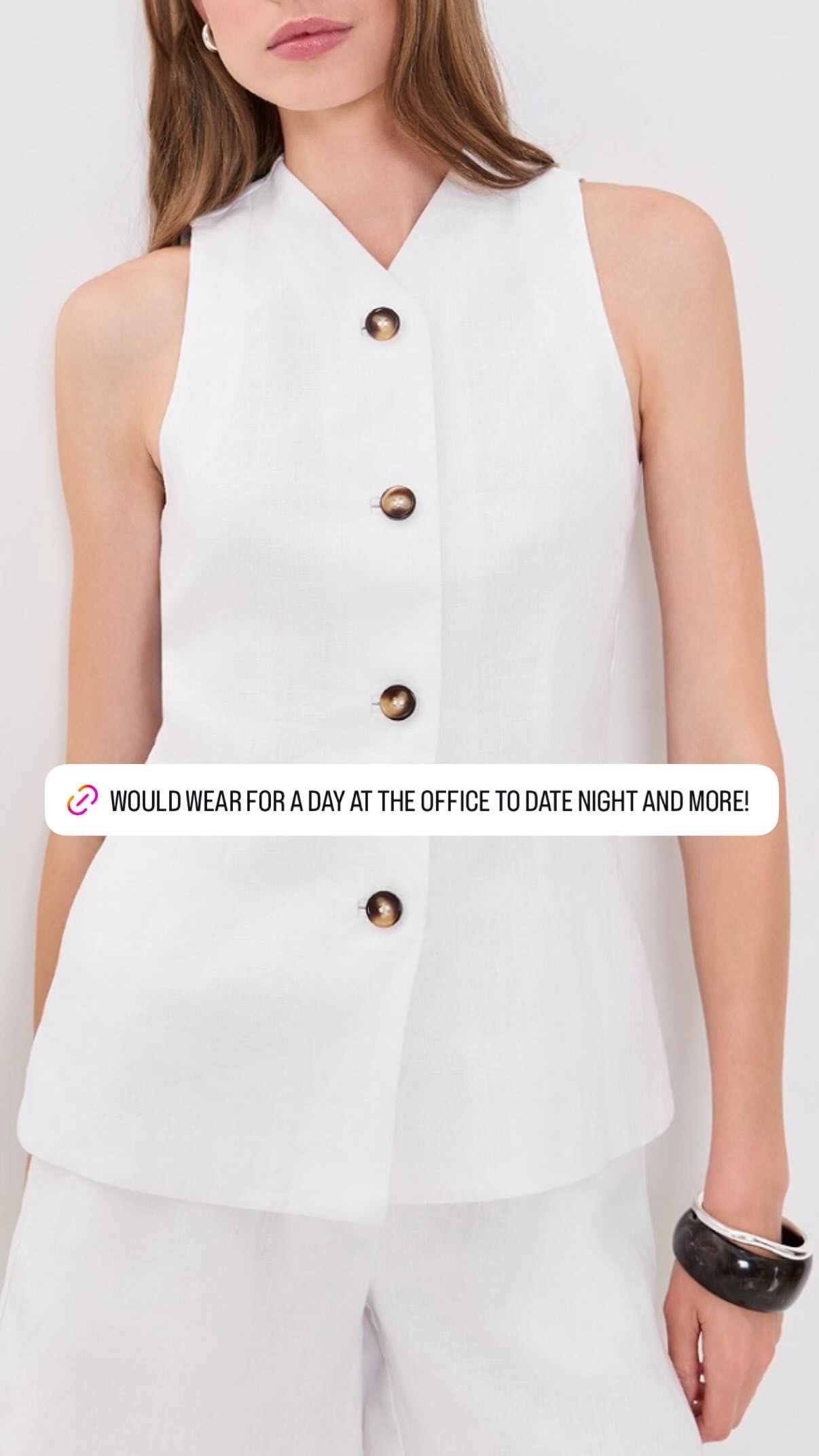 Would wear this vest for a day at the office, to date night, and beyond! Loving these elevated everyday casual finds that I'm eyeing for summer. From comfy flats, cute blouses, casual chic dresses, and more!  

 #LTKootd #LTKSeasonal #LTKWorkwear