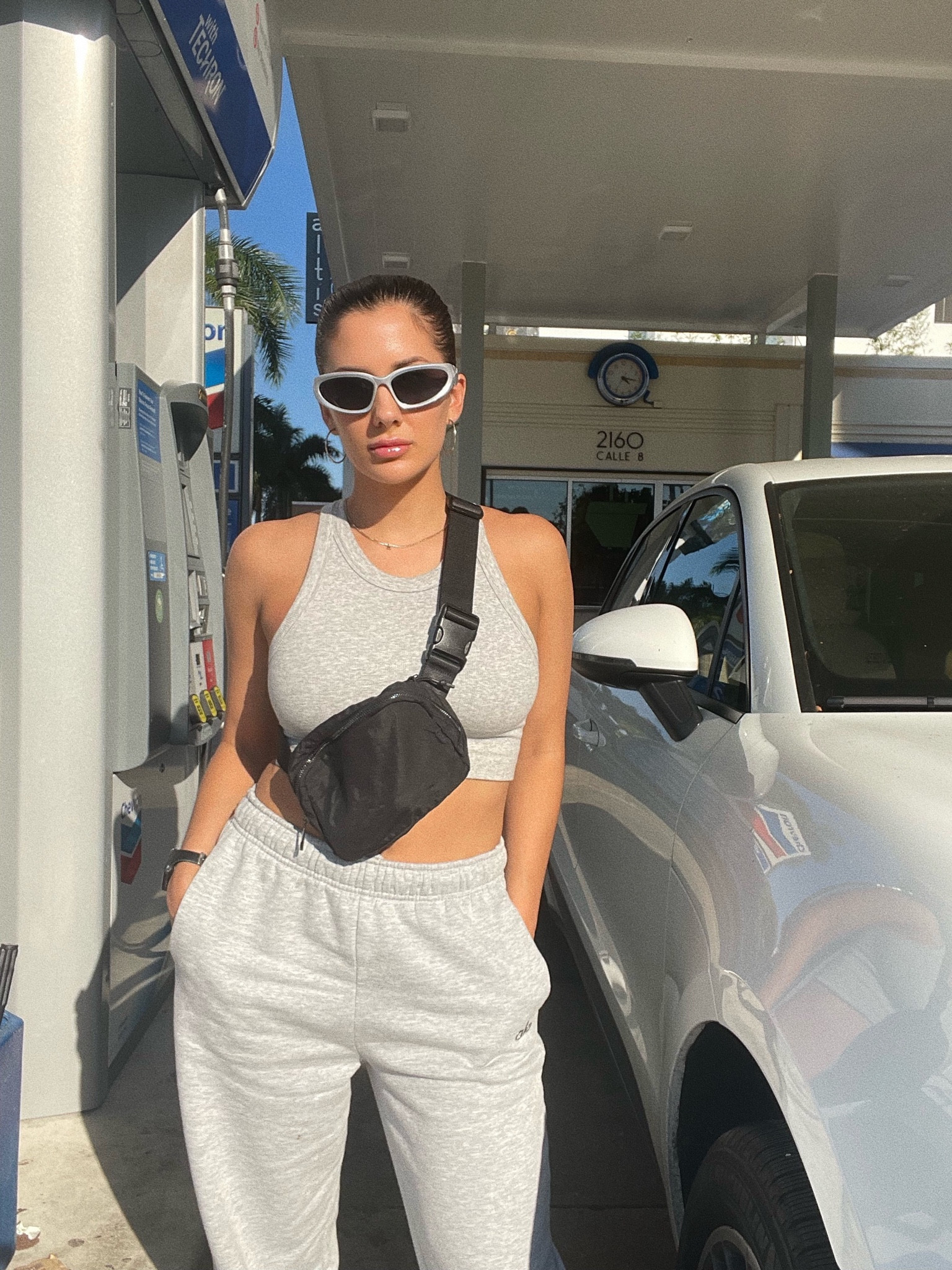 A monochromatic fit with a slick bun is my favorite way to feel stylish while doing the bare minimum 🤌🏽 Running every errand in this Alo set!!

#LTKfit #LTKbeauty #LTKstyletip