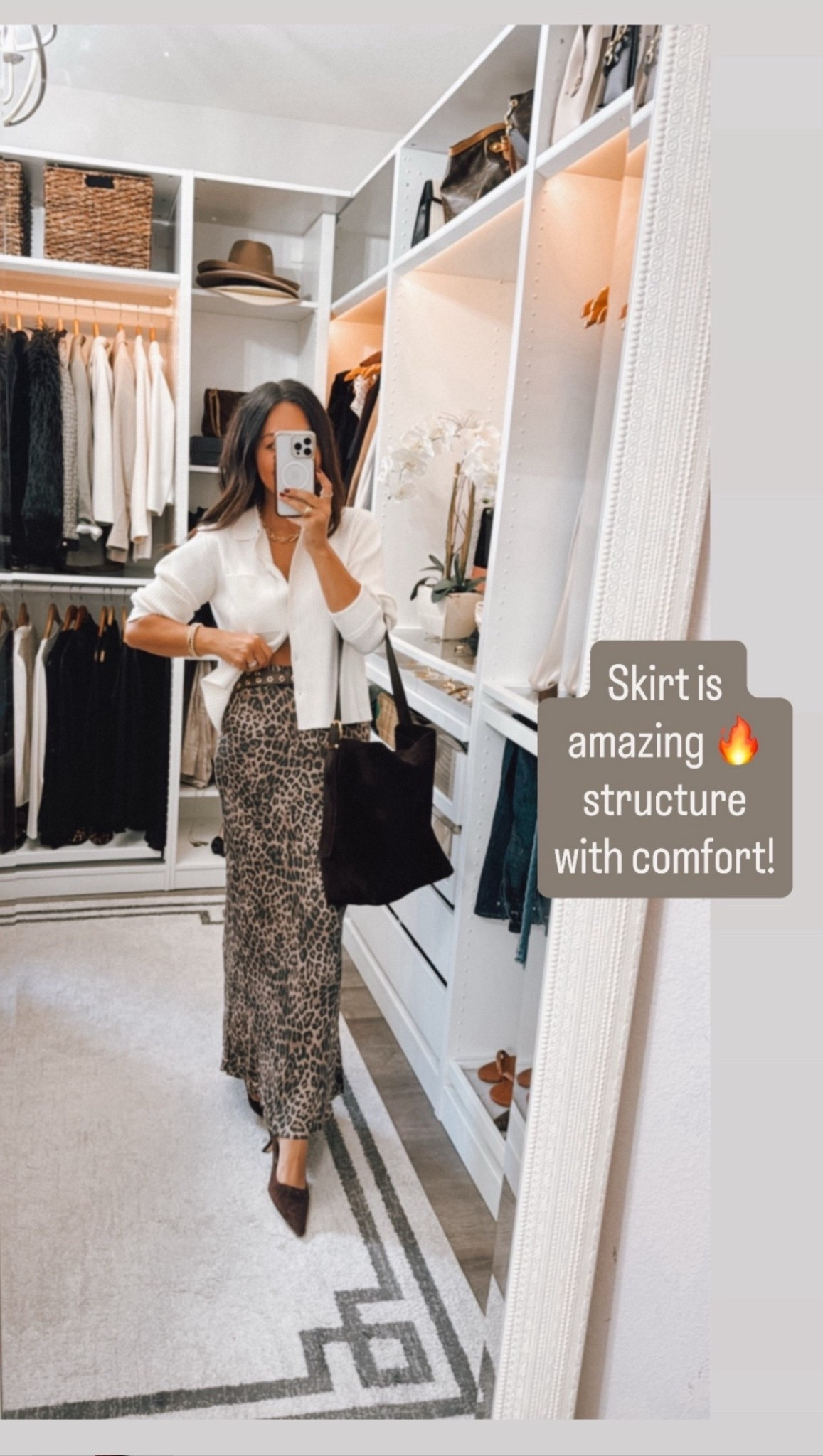 Love these pieces! Modern for fall!🙌🏽 
Skirt and top fit true to size

#LTKOver40