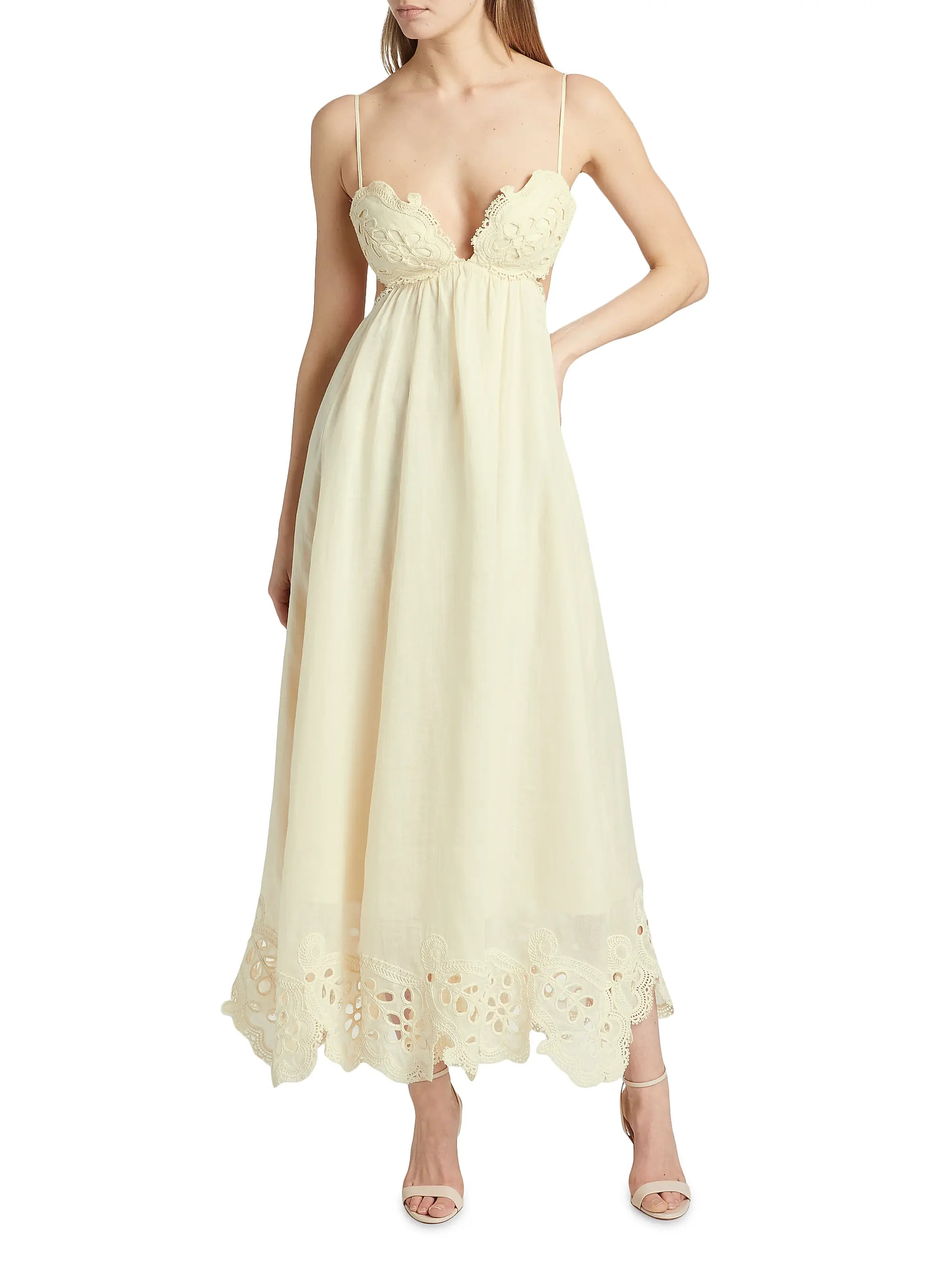 Coco Embroidered Maxi Dress | Saks Fifth Avenue