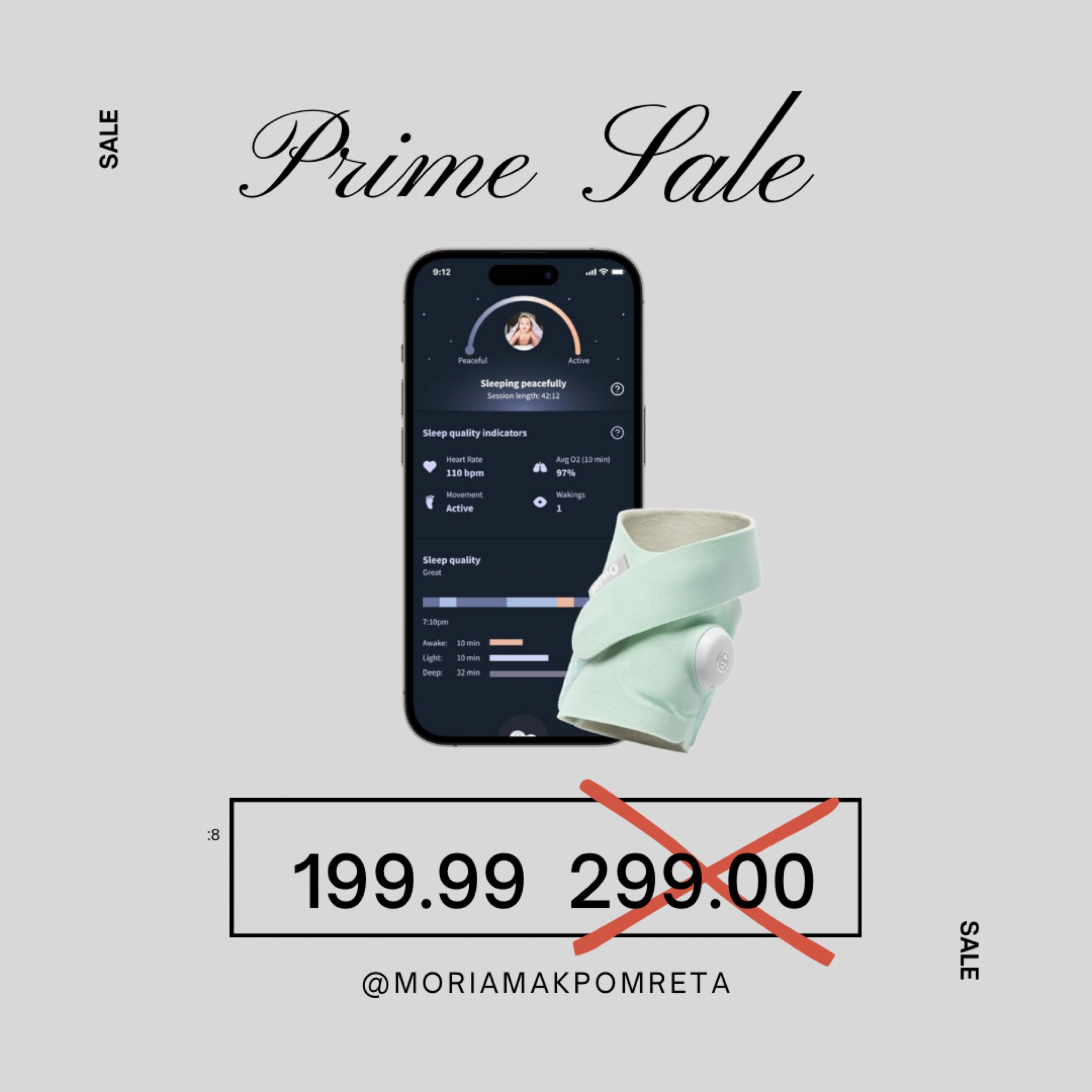 Owlet sock on Amazon Prime day sale


#LTKFamily #LTKBaby #LTKSaleAlert