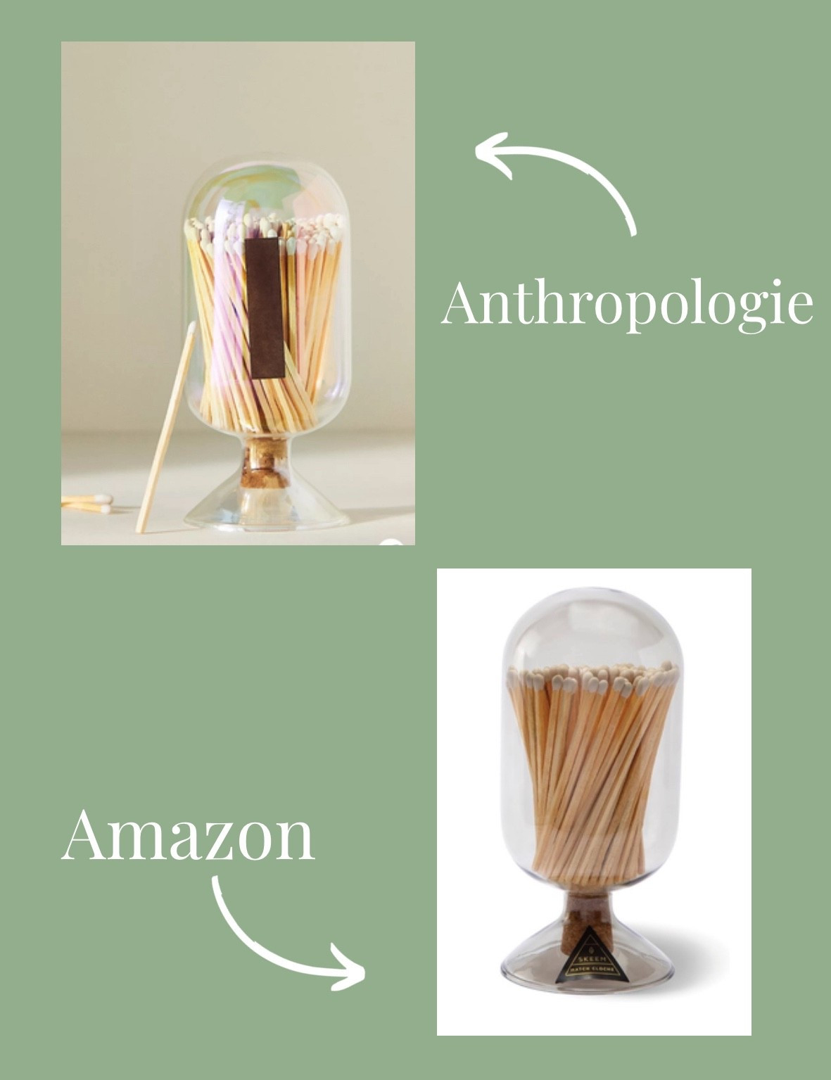 The cutest little detail 🔥✨ A chic match holder + aesthetic matches that make every candle moment feel elevated — proof that even the smallest things can spark joy.

#homedecor #homedecorinspo #homeaesthetic #cozyhome #cozyvibes #chichome #homefavorites #decorinspo #homestyling #interiorstyle #interiorinspo #LTKhome #amazonhome #amazonfinds #amazonhomedecor #homeaccessories #matchholder #cutematches #aestheticmatches #candlestyle #candledecor #homeessentials #entrywaydecor #shelfstyling #LTKfinds #Pinteresthome #luxurydecor #affordabledecor #modernhomedecor #hometrends #cozyspaces #giftofstyle #homeinspo #LTKgiftguide #budgetfriendlydecor #smallspacesdecor #styledetails #Anthropologie #trendy 


#LTKHome #LTKStyleTip #LTKFindsUnder50