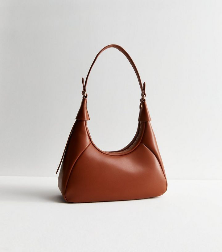 Tan Leather-Look Mini Shoulder Bag | New Look | New Look (UK)
