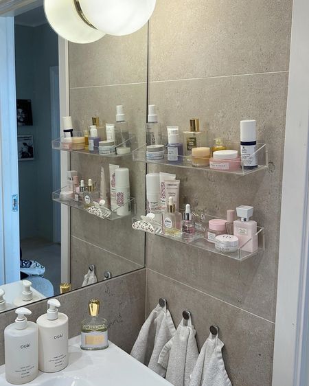 Skincare storage | organization | bathroom decor | beauty | 

#LTKhome #LTKbeauty