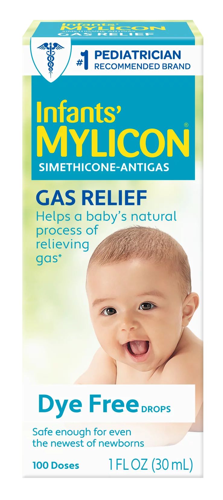 Mylicon Infants' Gas Relief Dye Free Drops, 1 fl oz | Walmart (US)