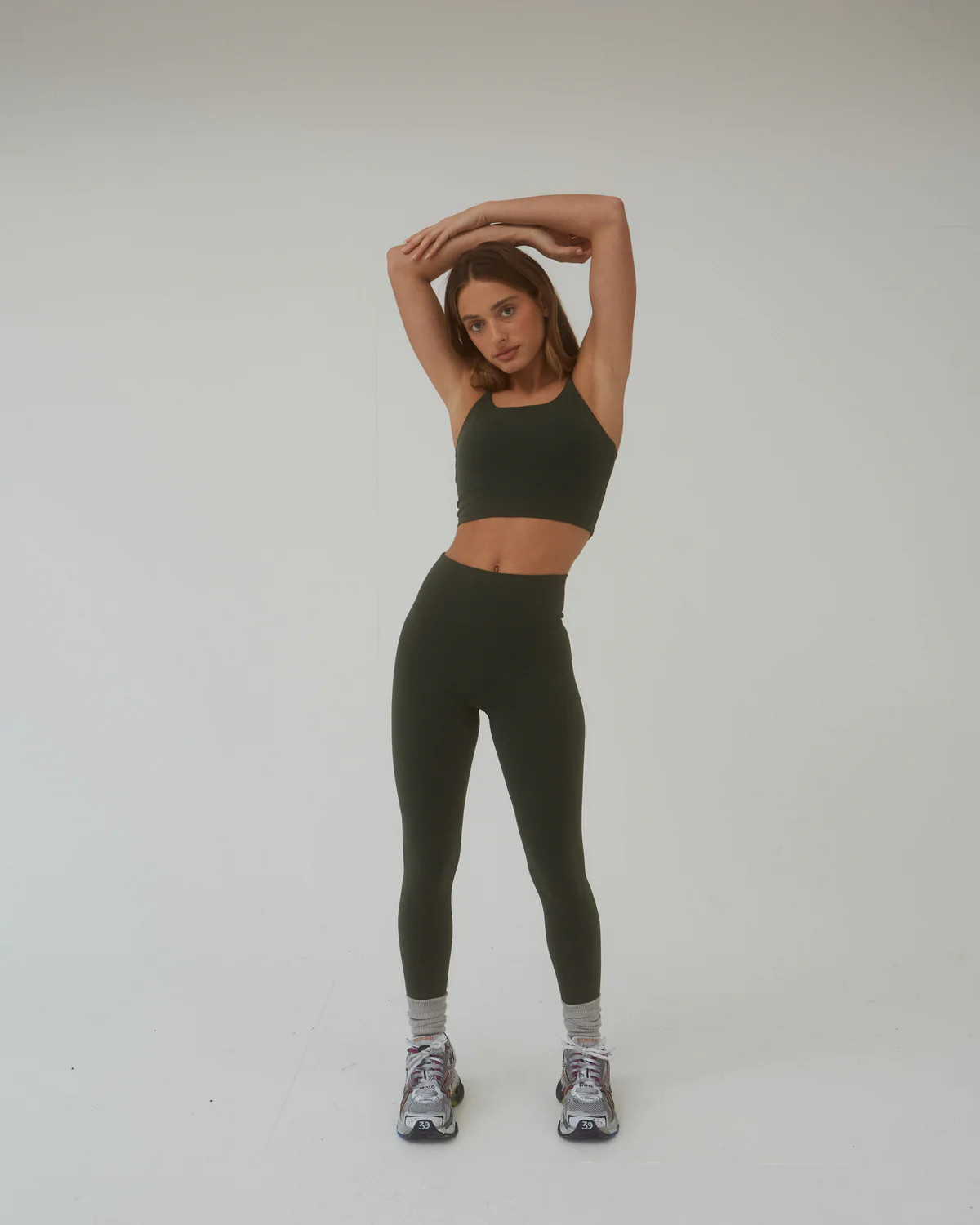 Ultimate Leggings - Dark Olive | Adanola UK