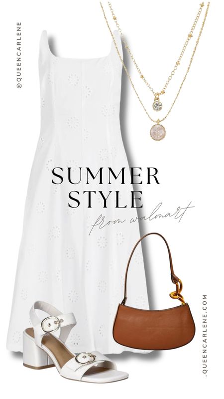 Summer outfit idea from walmart. Such an affordable dress, could work for any special summer occasion 🖤

#LTKFindsUnder50 #LTKStyleTip #LTKxWalmart