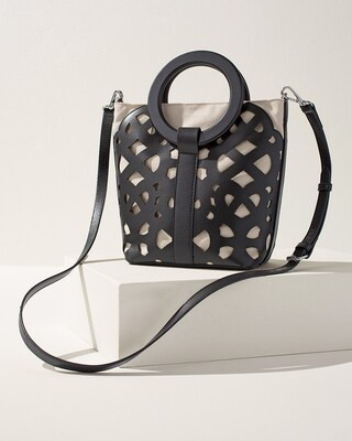 Cutwork Ring Handle Tote Bag | Chico's
