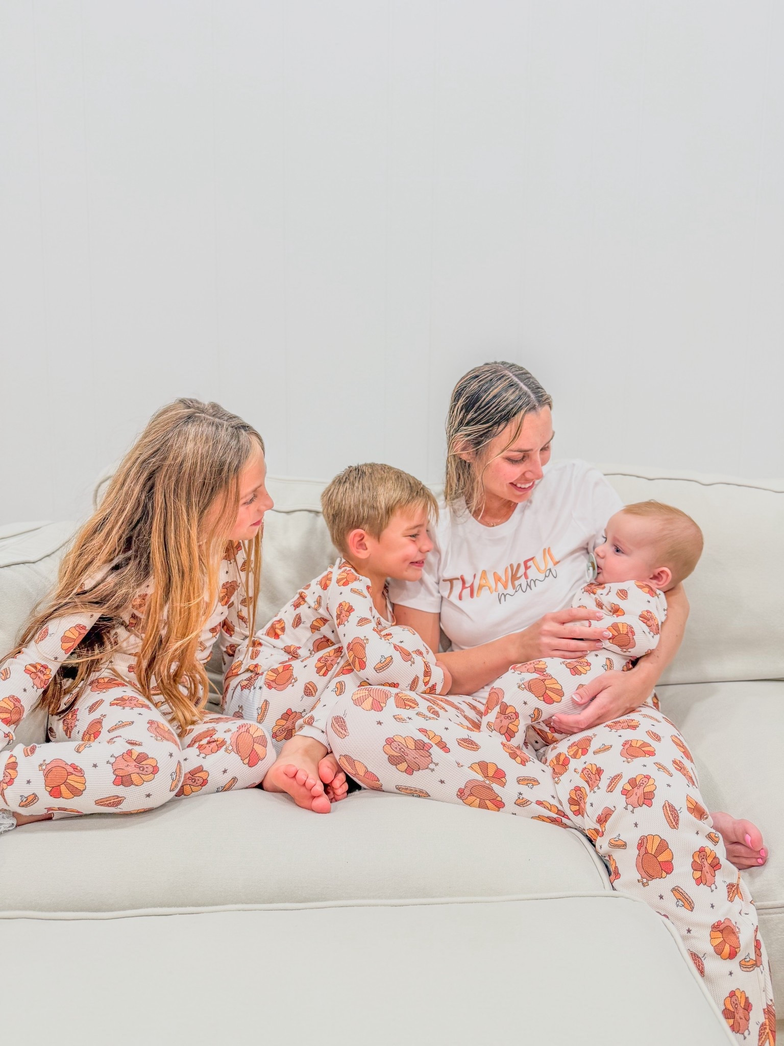Family matching pajamas for Thanksgiving! These little turkey pajamas are adorable!

#LTKHoliday #LTKKids #LTKBaby