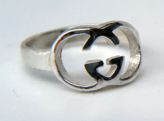 925 Sterling Silver Ring, GG Ring, Handmade Silver Ring | Etsy (US)