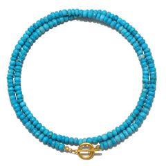 Grande Turquoise Convertible Beaded Necklace | Sequin