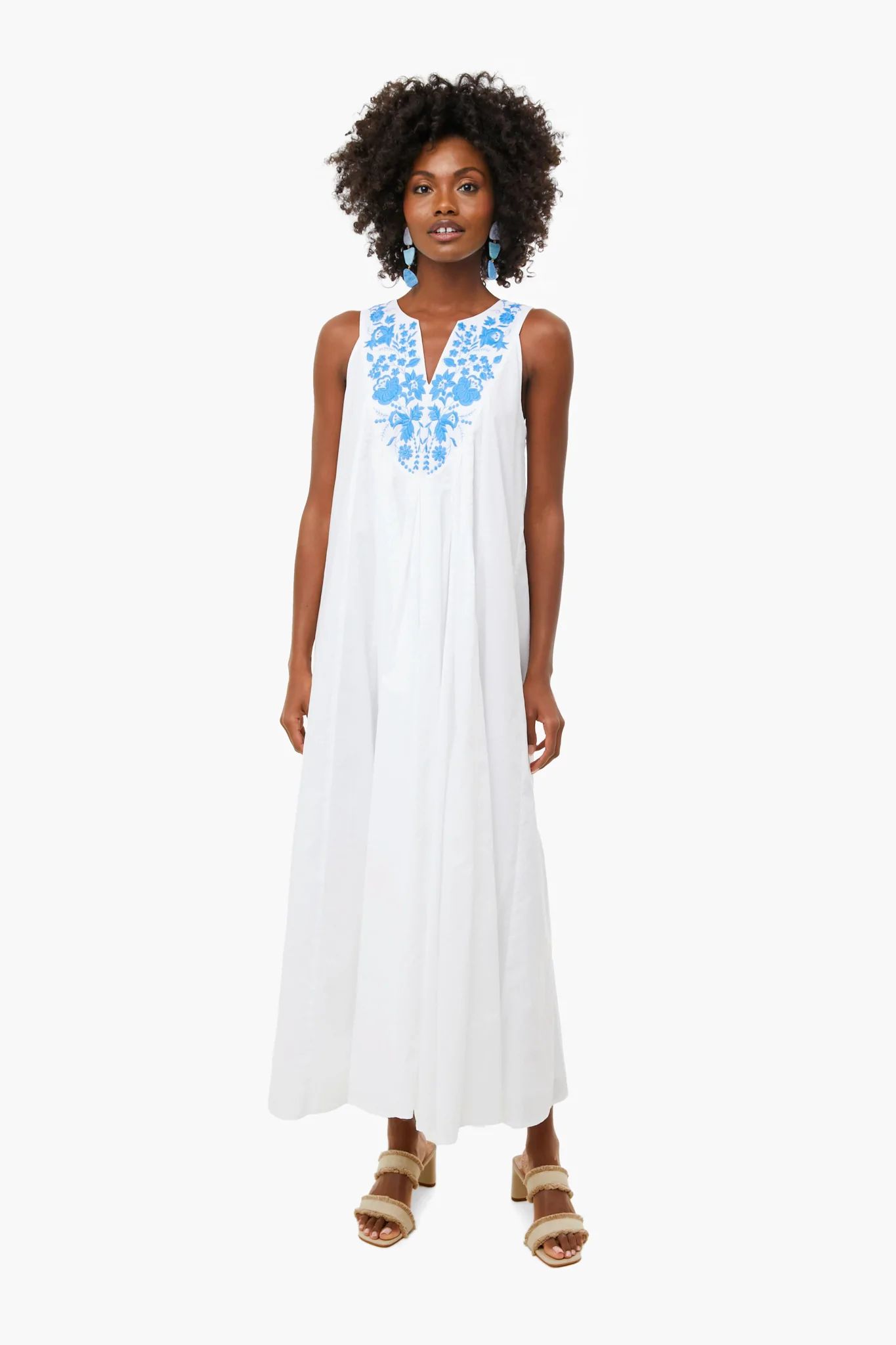 White Cyprus Maxi Dress | Tuckernuck (US)