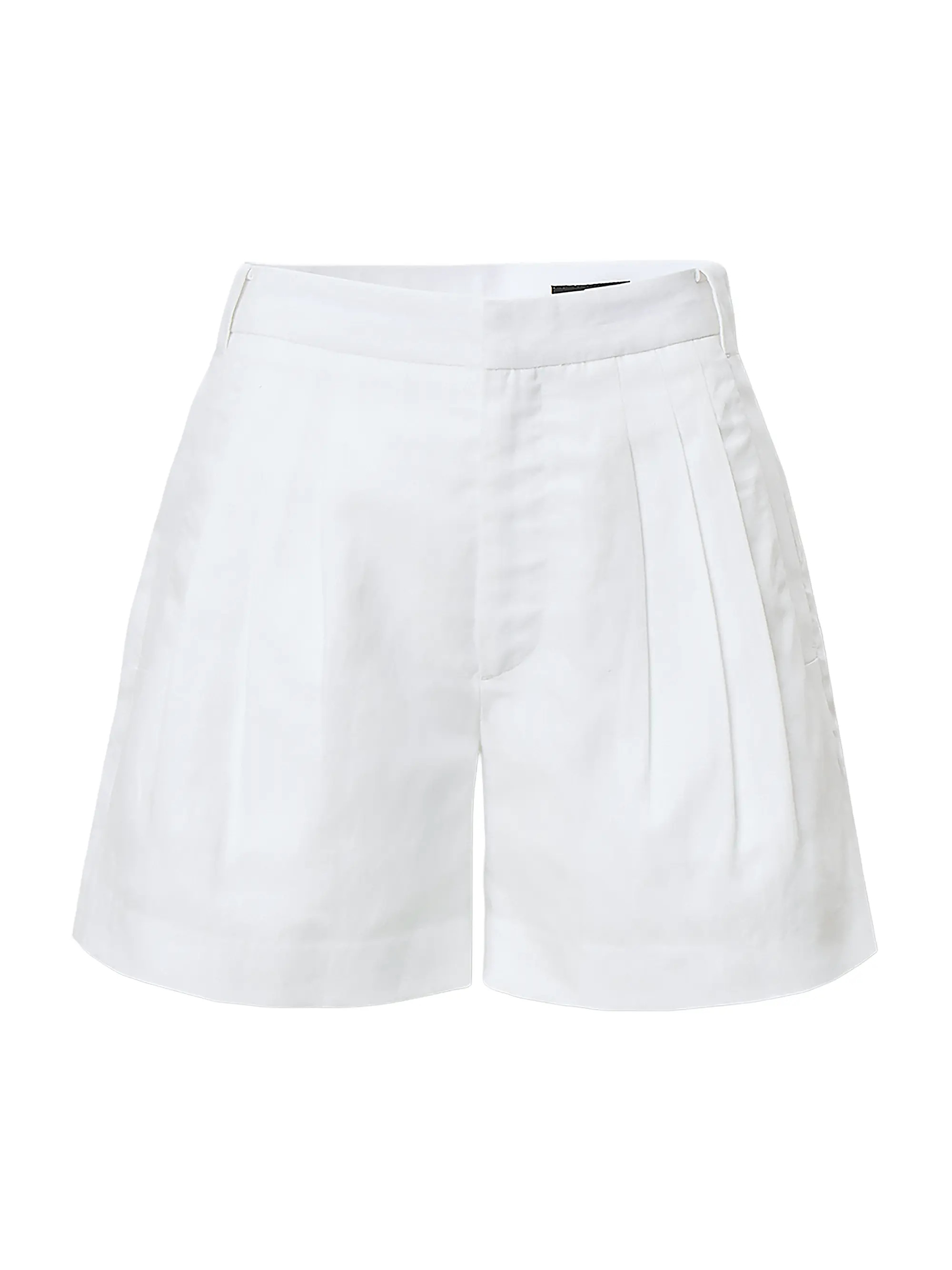 rag & bone Chappell Linen-Blend Pleated Shorts | Saks Fifth Avenue | Saks Fifth Avenue