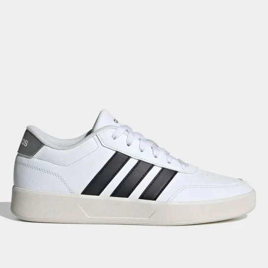 Tênis Adidas Breaknet Feminino - Branco+Preto | Netshoes (BR)