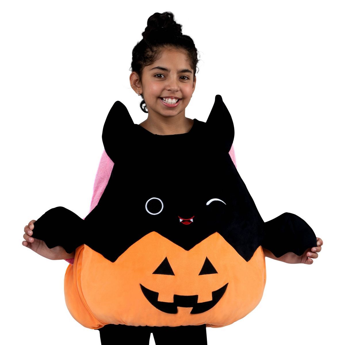 Kids' Squishmallow Emily the Bat Halloween Costume Vest One Size | Target