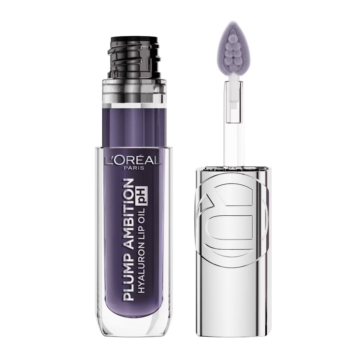 L'Oreal Paris Plump Ambition Hyaluron pH Lip Oil Plumping Lip Gloss - pH Cristal - 0.16 fl oz | Target