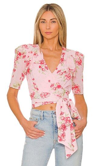 Porsha Top in Garden Floral | Revolve Clothing (Global)