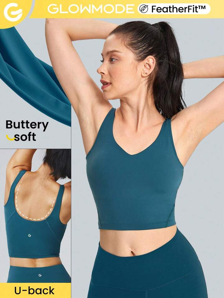 GLOWMODE FeatherFit™ Active Tank | SHEIN