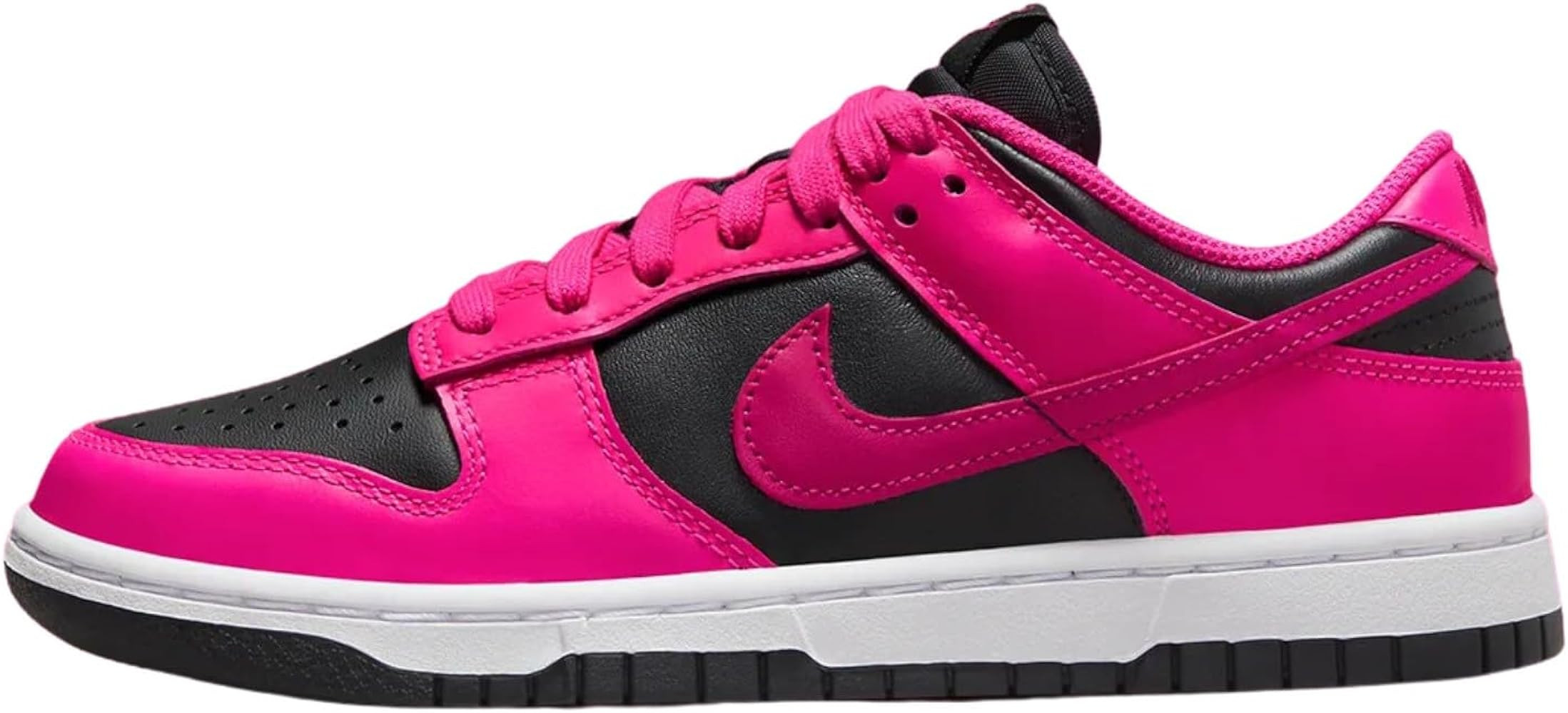 Nike Women's Dunk Low Fierce Pink/Fireberry-Black DD1503-604 8.5 | Amazon (US)