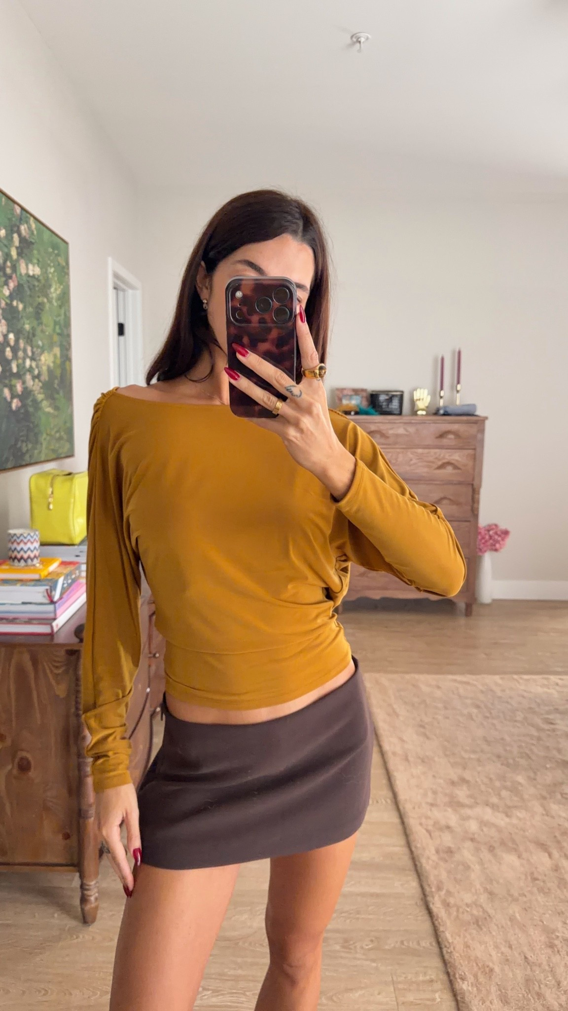 @Aritzia date night outfit! S top but exchanging for XS for a tighter fit since back drapes down and 0 in skirt

#LTKootd #LTKgrwm #LTKNYFW