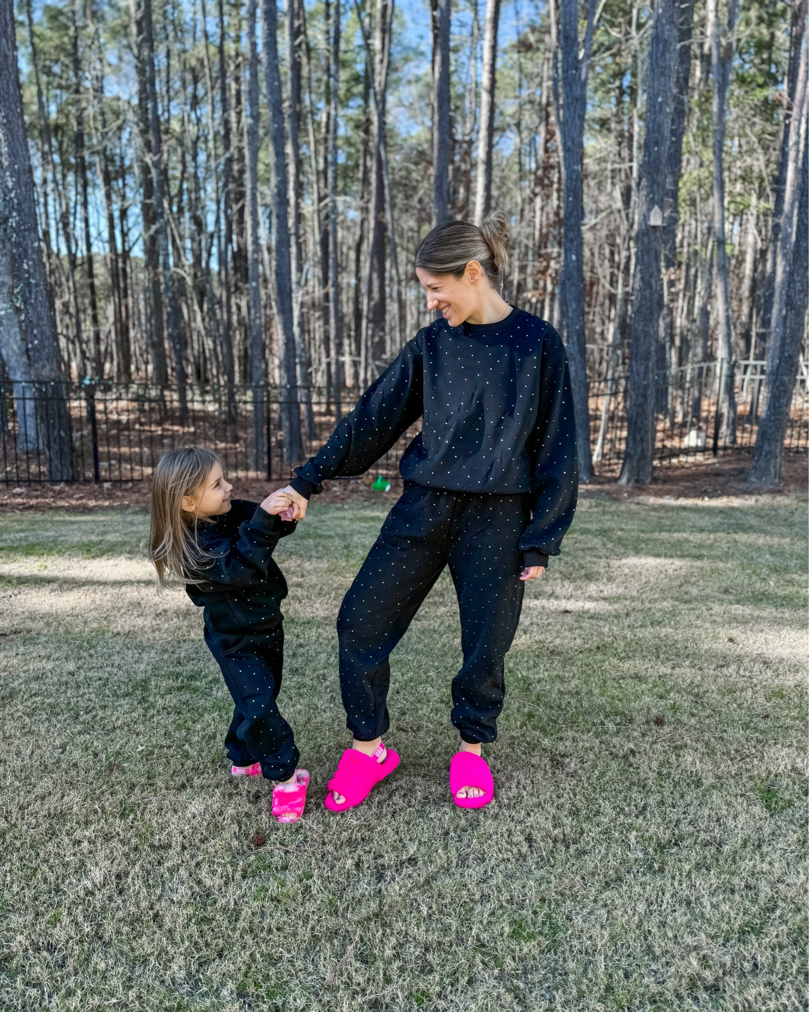 Matching mama and toddler (or kid) set?! Yes please. 

Sparkles ✔️
Fuzzy slippers ✔️ 

#LTKShoeCrush #LTKFamily #LTKStyleTip