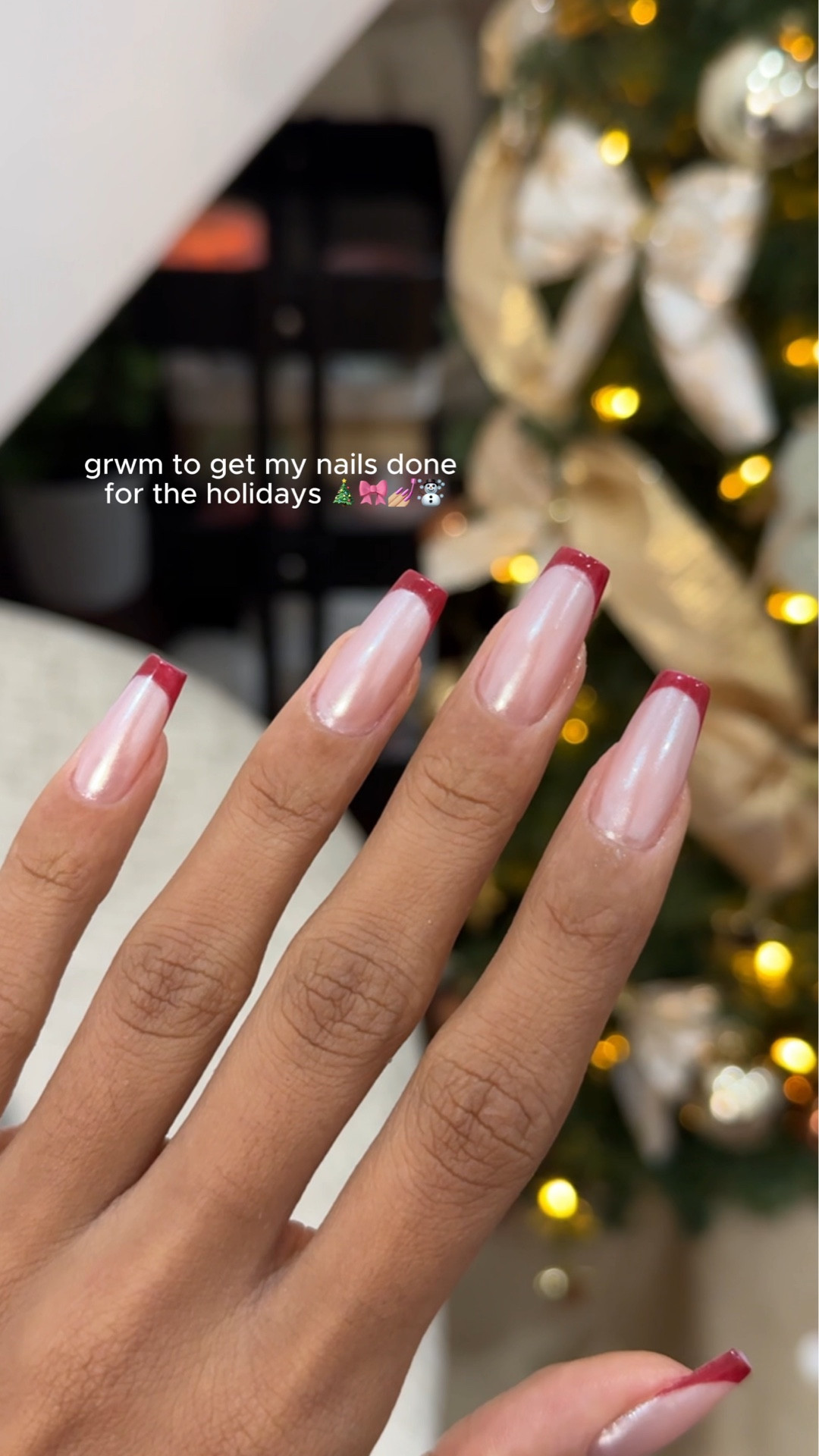 GRWM To Get My Nails Done For The Holidays 🎄🎀💅🏼☃️

#LTKgrwm #LTKBeauty #LTKselfcare