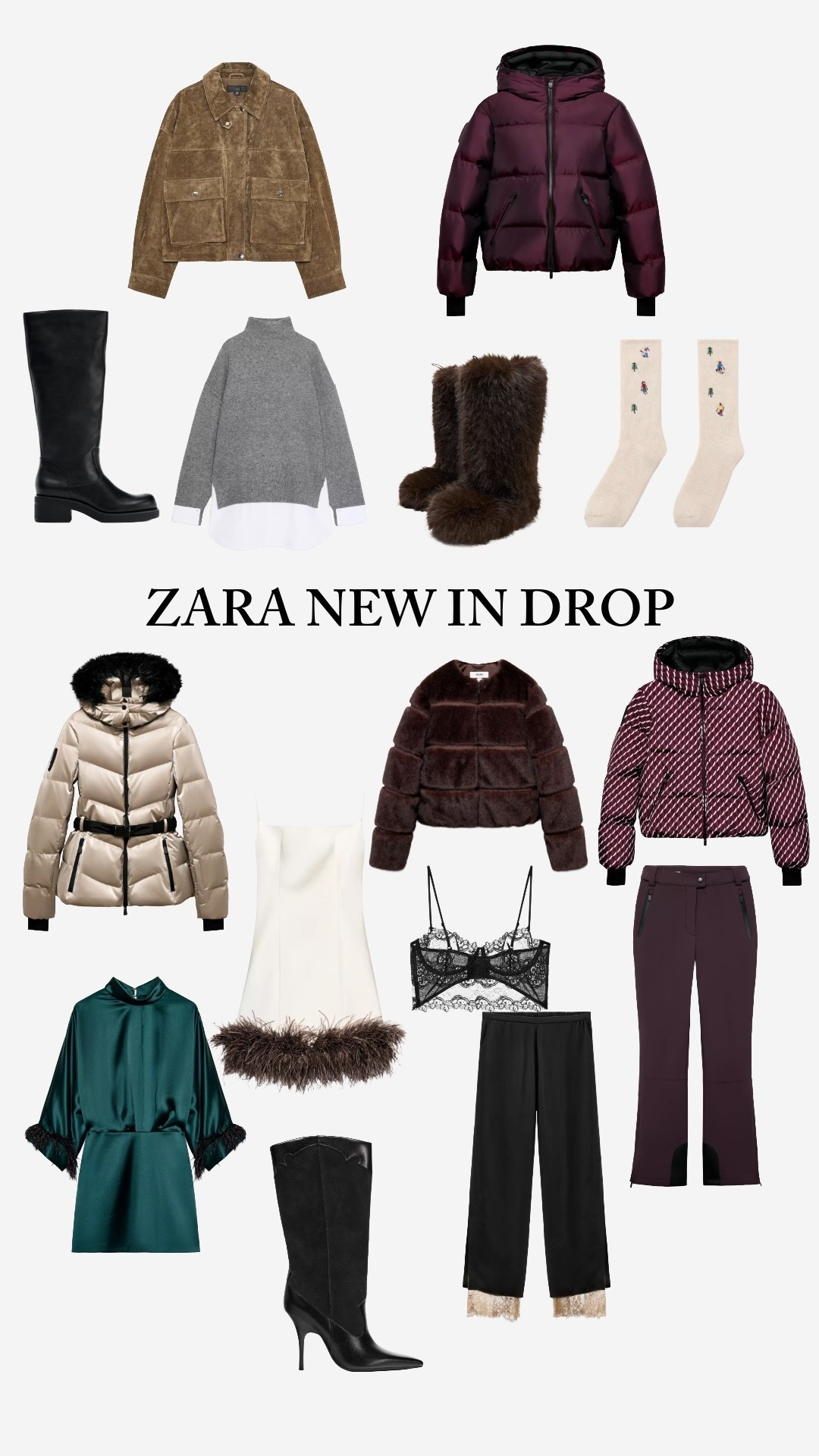 Zara new in drop for winter & the ski collection is here!! 

#LTKfestive #LTKwinter #LTKuk