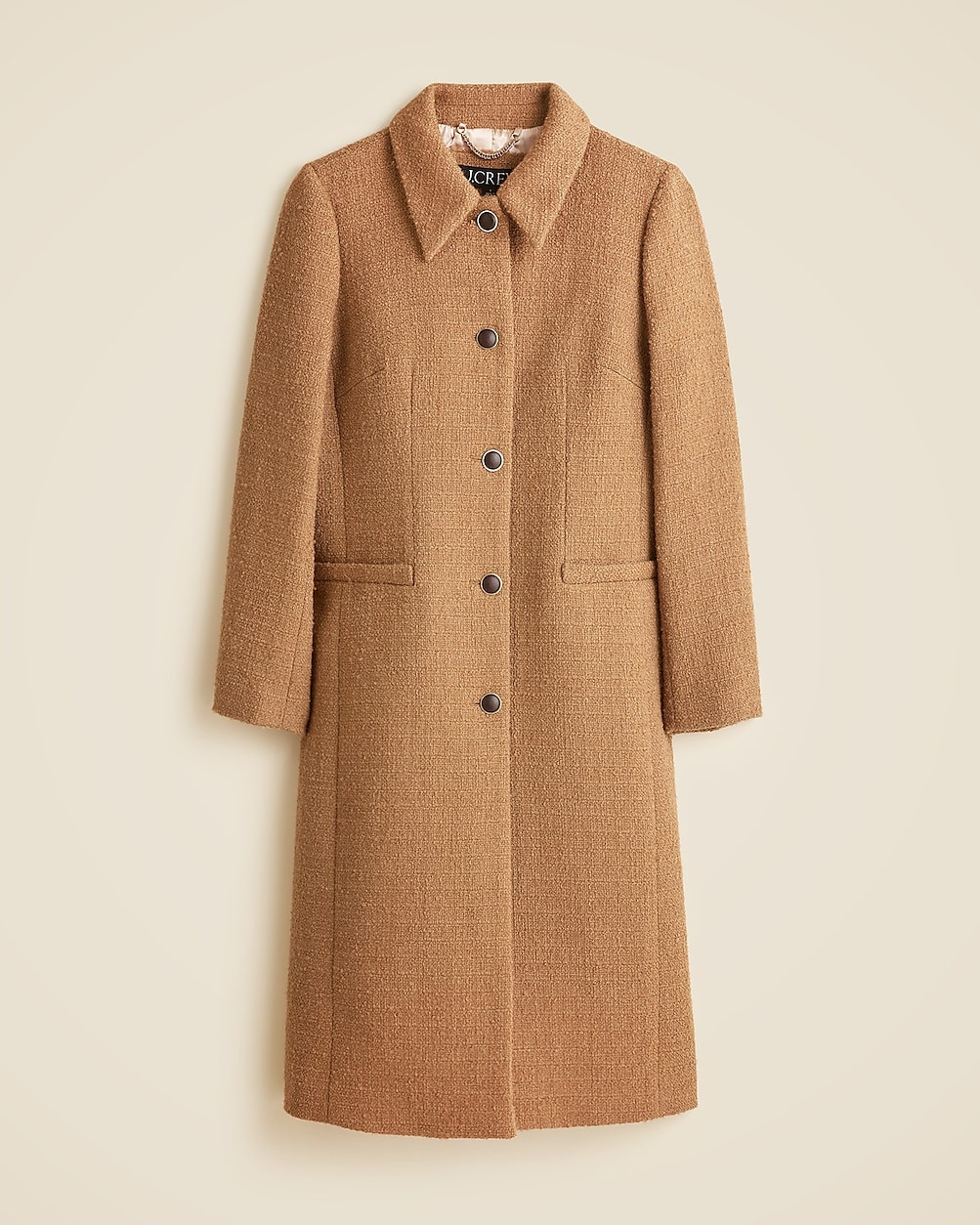 Tweed lady day topcoat | J. Crew US