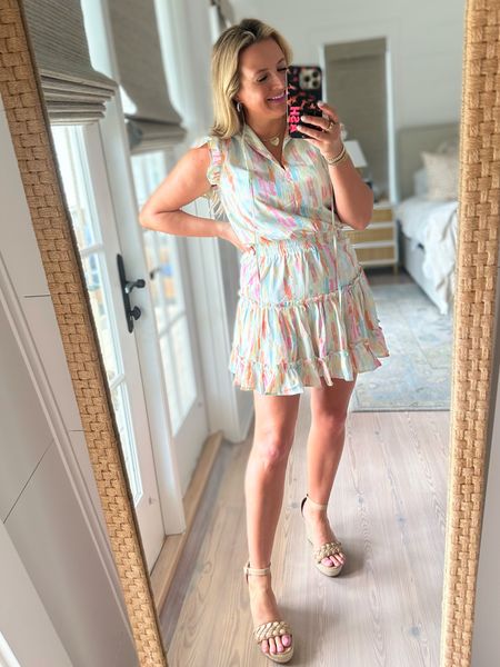 Easter, shower, wedding, casual date night- this dress has you covered and would be perfection just by changing the shoes. Fancy Ashley is wearing a size small and she is 5’2. Code FANCY15 gets you 15% off  

#LTKsalealert #LTKunder100 #LTKstyletip