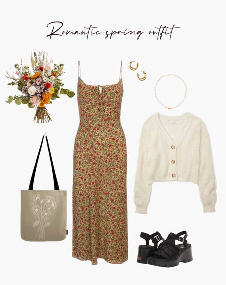 The perfect spring outfit 😍 This dress is a dupe for Realisation Par, and it is so flattering. I can’t wait to live in mine all spring and summer long. #springstyle #floral #cottagecore 

#LTKstyletip #LTKSeasonal #LTKunder50